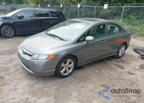 2008 Honda Civic Ex из США, поврежденный, VIN 2HGFA158X8H503197